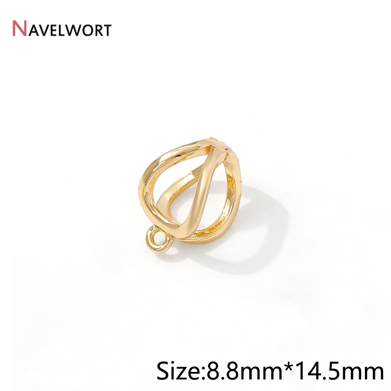 14K Gold Plated Brass Metal Ho - Jewelry Making Metal reseña y precio