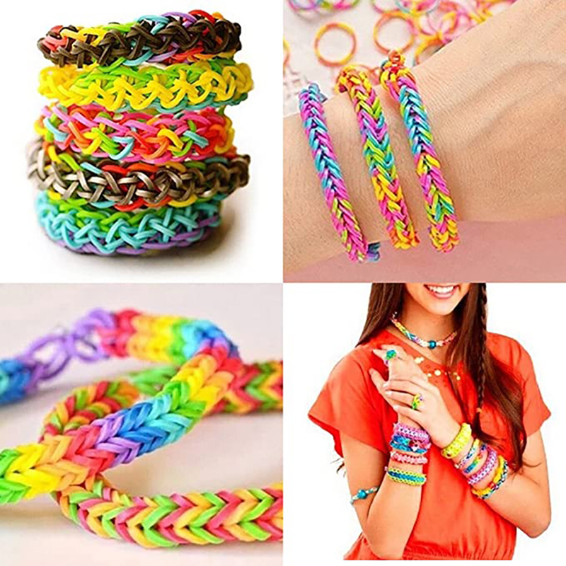 600 pieces Colorful Rubber Ban - Jewelry Making Tool Kit reseña y precio