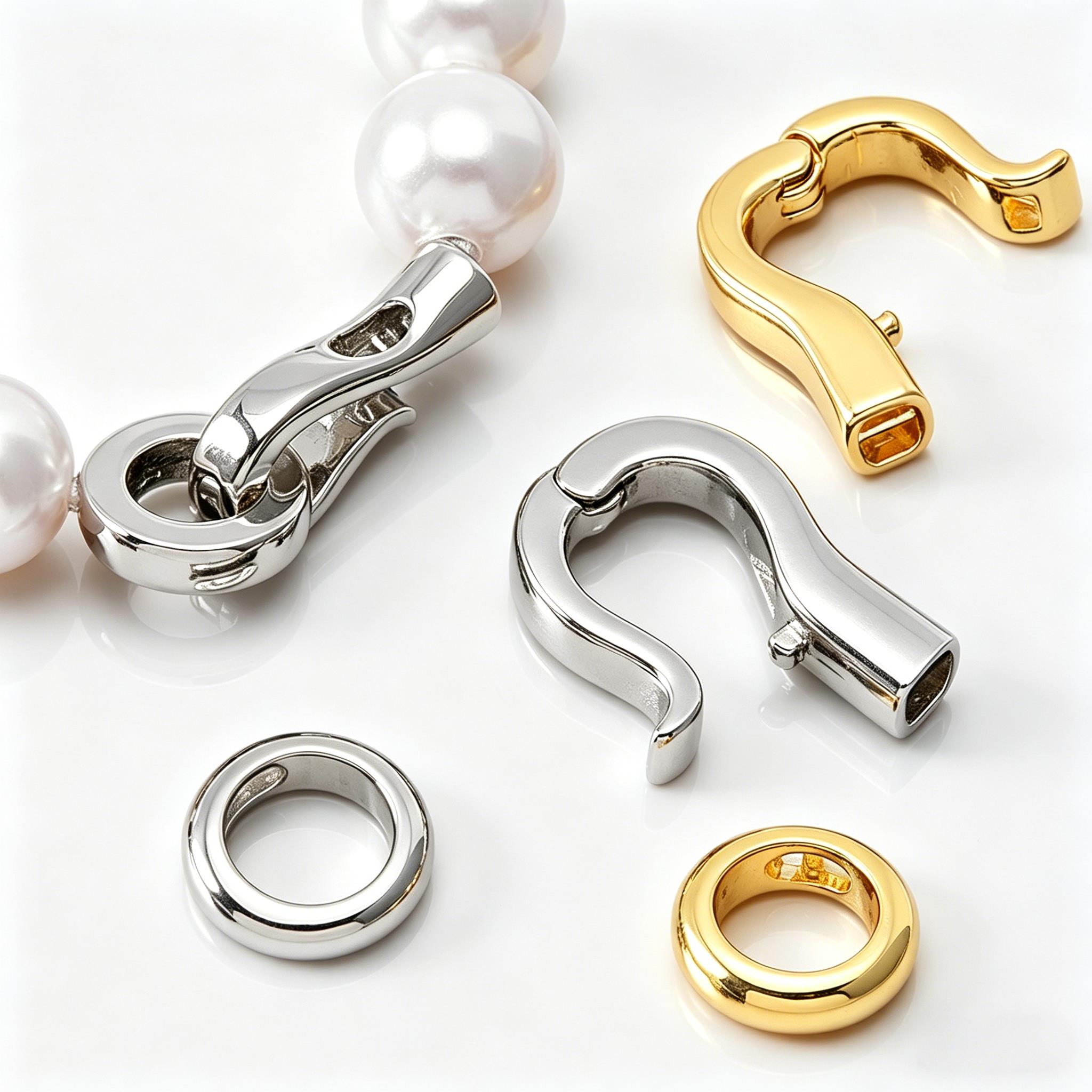 2pcs 4pcs 18K Gold Plated Bras - Jewelry Making Metal reseña y precio