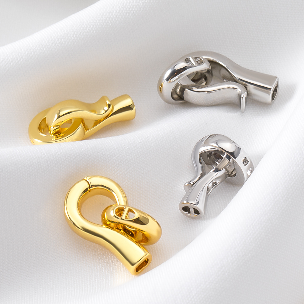 2pcs 4pcs 18K Gold Plated Bras - Jewelry Making Metal reseña y precio