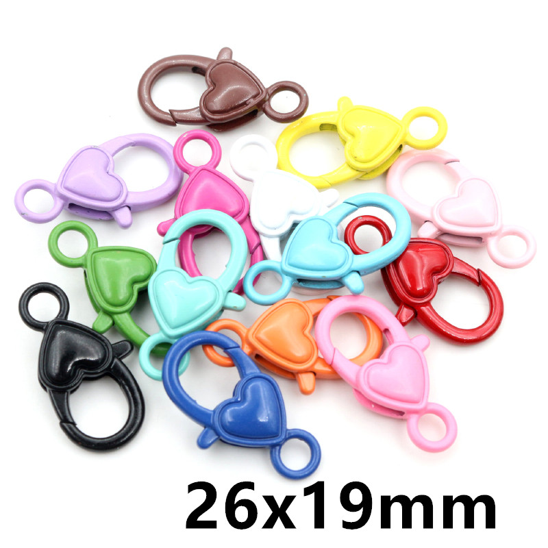 10pcs 26x19/33x13mm Snap Lanya - Jewelry Making Metal reseña y precio