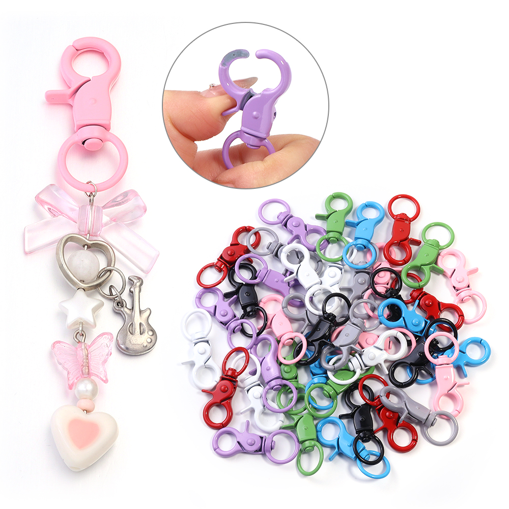5Pcs/Lot Colorful Swivel Lobst - Jewelry Making A Ring reseña y precio