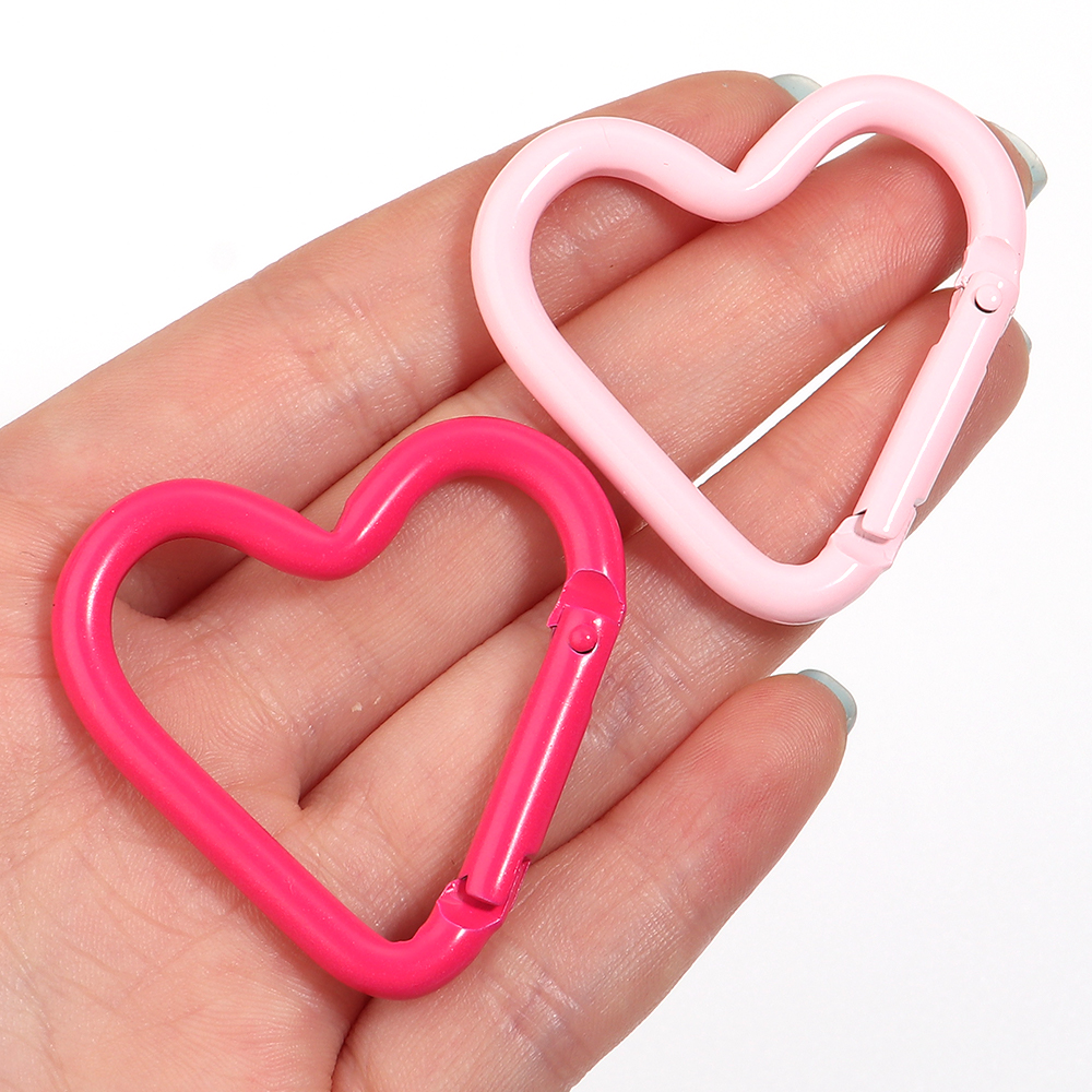 5pcs Colorful Heart-shaped Alu - Jewelry Making A Ring reseña y precio