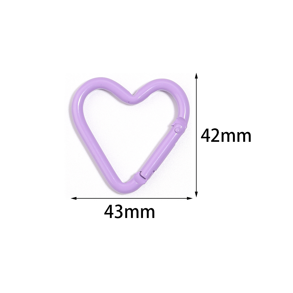 5pcs Colorful Heart-shaped Alu - Jewelry Making A Ring reseña y precio