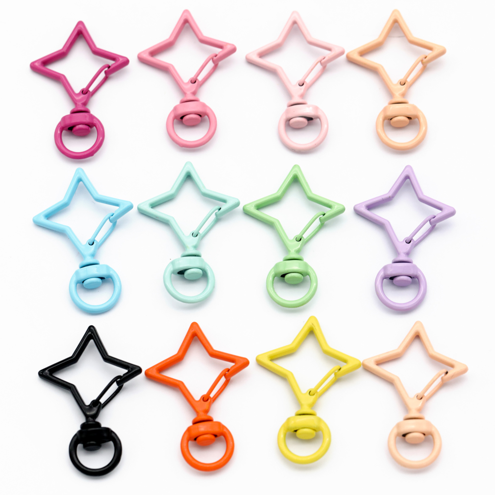 5pcs 38x26mm Colorful Star Rho - Jewelry Making A Ring reseña y precio