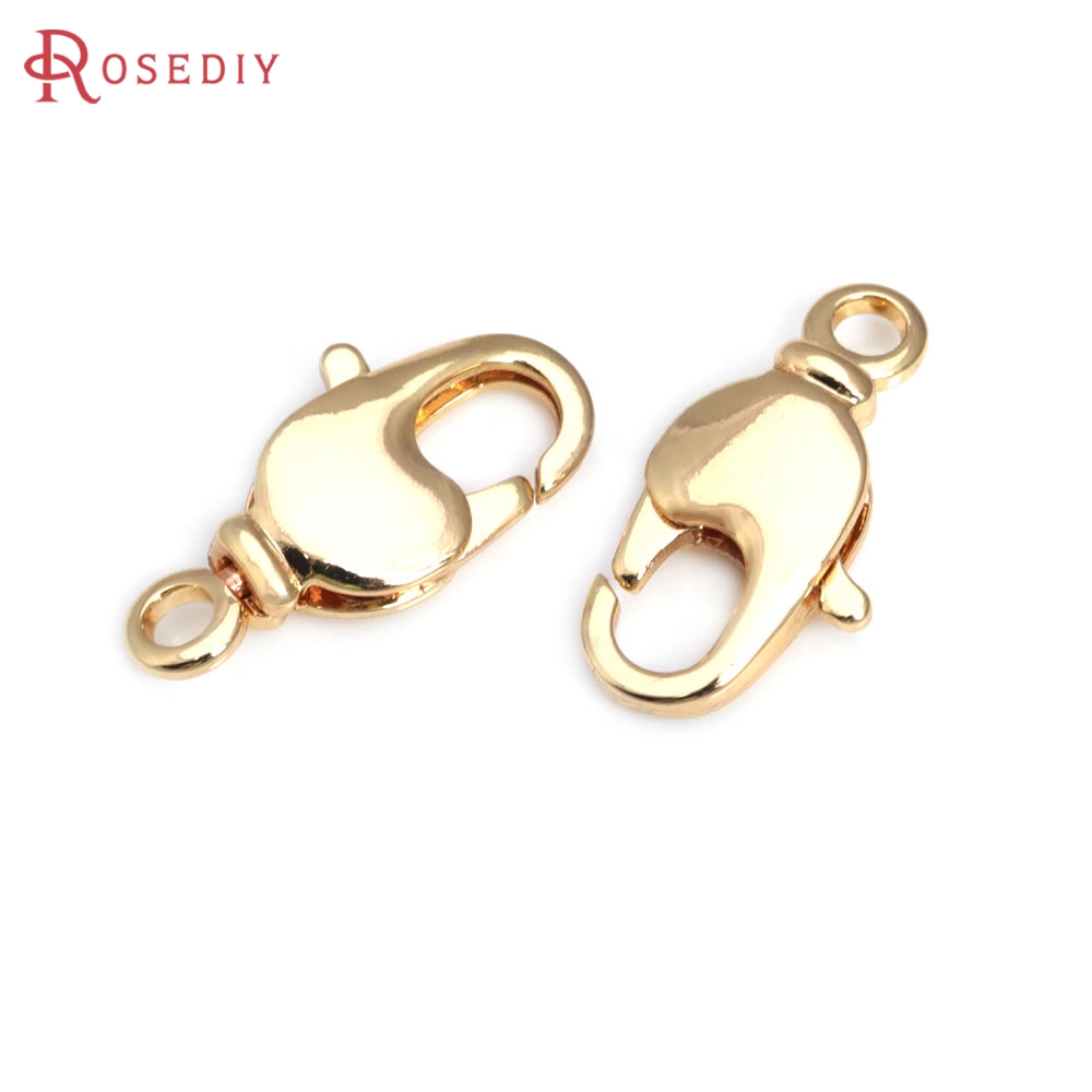 18K Gold Color Brass Rotatable - Jewelry Making Metal reseña y precio