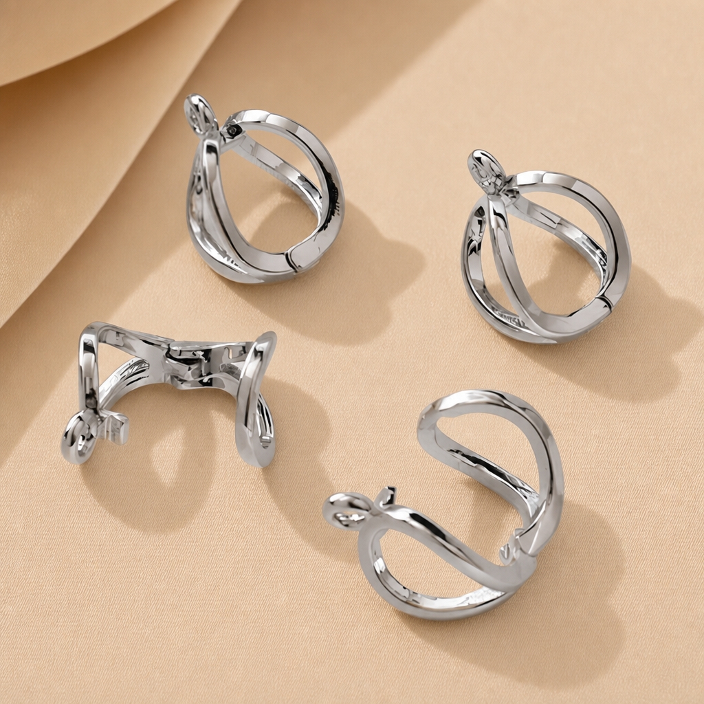 2pcs 18K Gold Plated Clasps Fo - Jewelry Making Loops reseña y precio