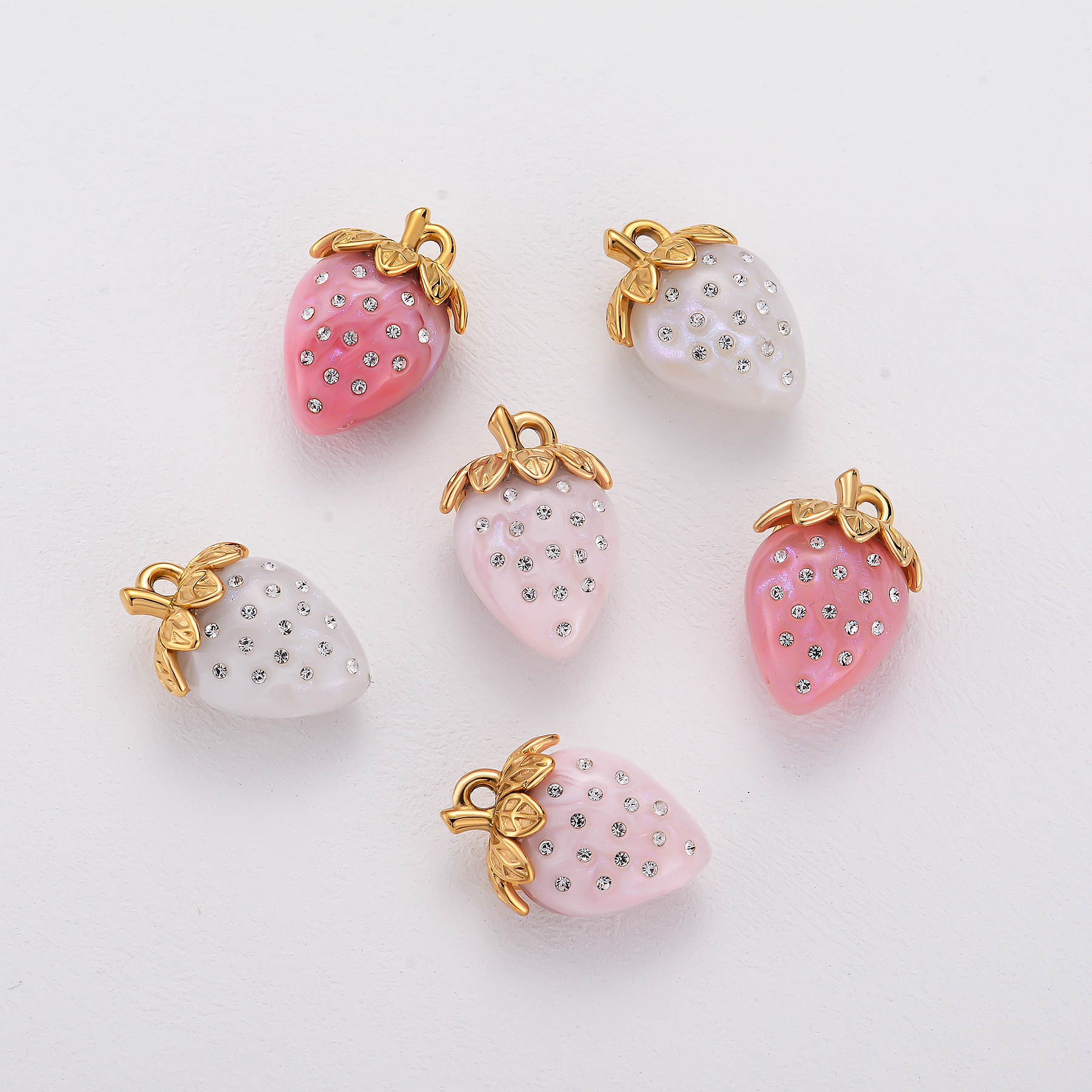 4Pcs/lot Acrylic Rhinstone Str - Jewelry Making Supplies Wholesale reseña y precio