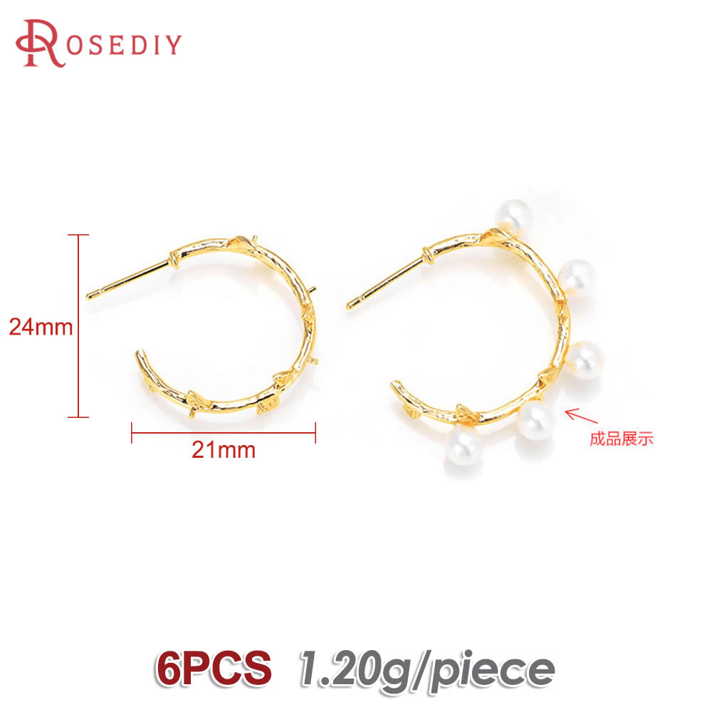 6PCS 18K Gold Color Brass with - Jewelry Making Soldering Kit reseña y precio