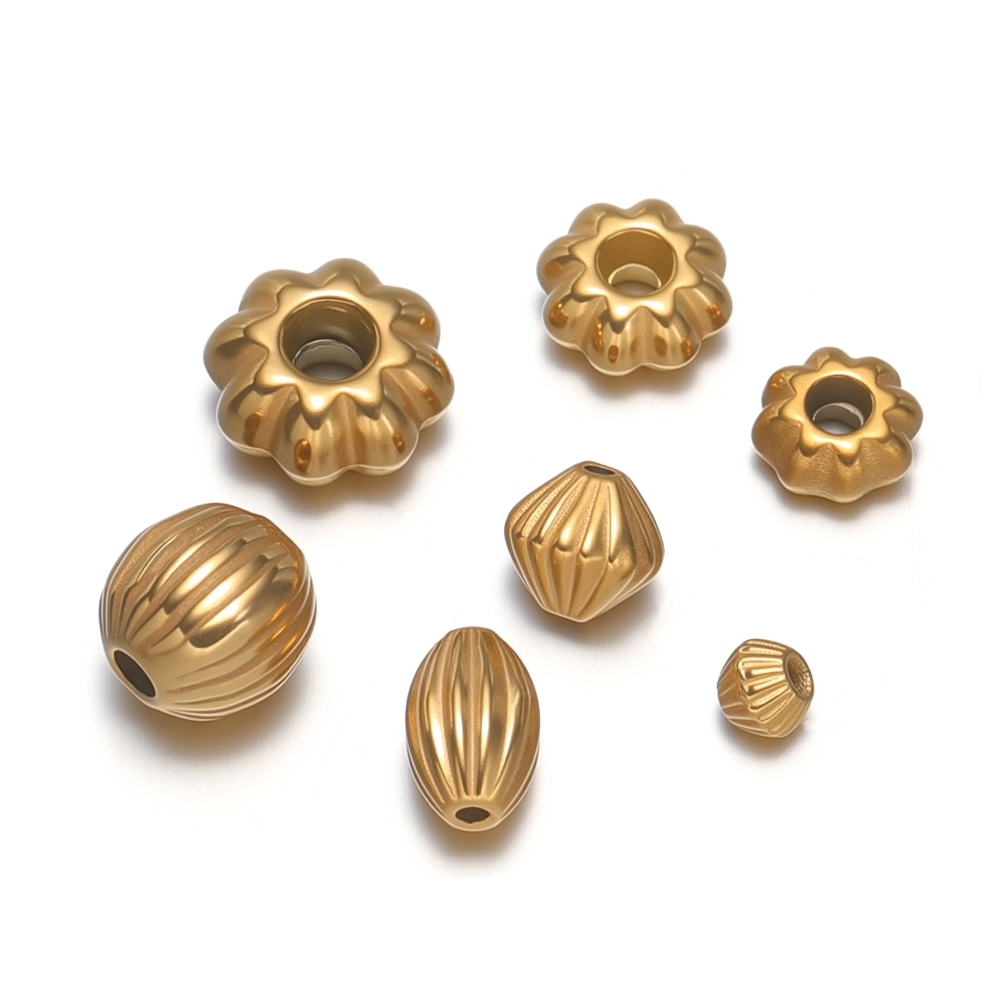 20Pcs Stainless Steel Flower B - Jewelry Making Supplies Wholesale reseña y precio