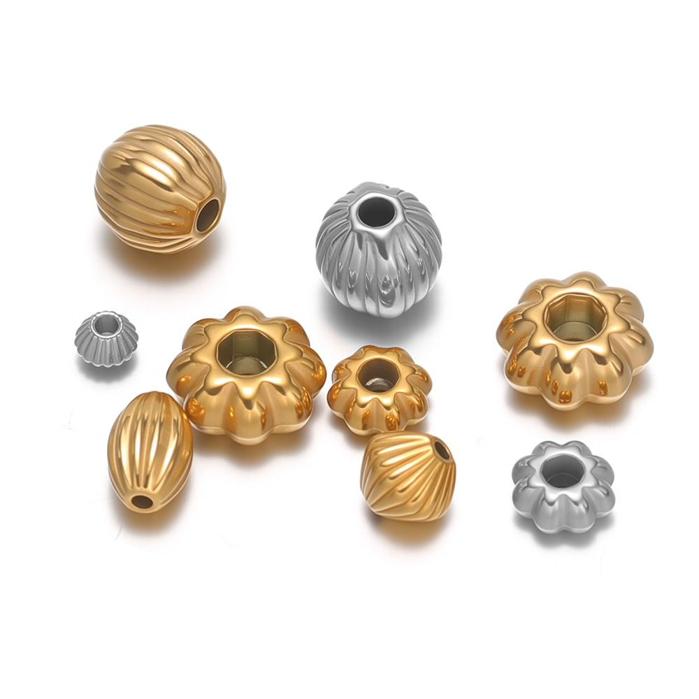 20Pcs Stainless Steel Flower B - Jewelry Making Supplies Wholesale reseña y precio