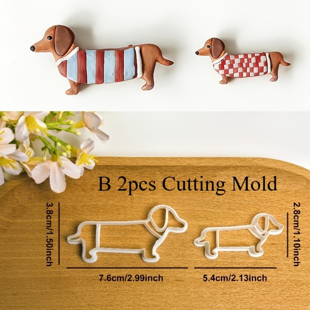 2 Sets 6Pcs Cartoon Dog Polyme - Jewelry Making Tool Kit reseña y precio