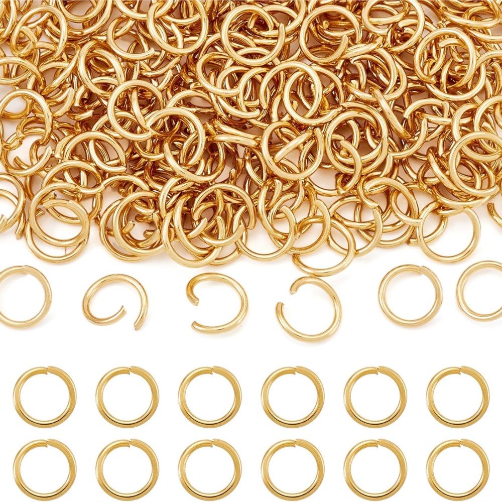 200/400Pcs Metal Gold Color Op - Jewelry Making Supplies Wholesale reseña y precio
