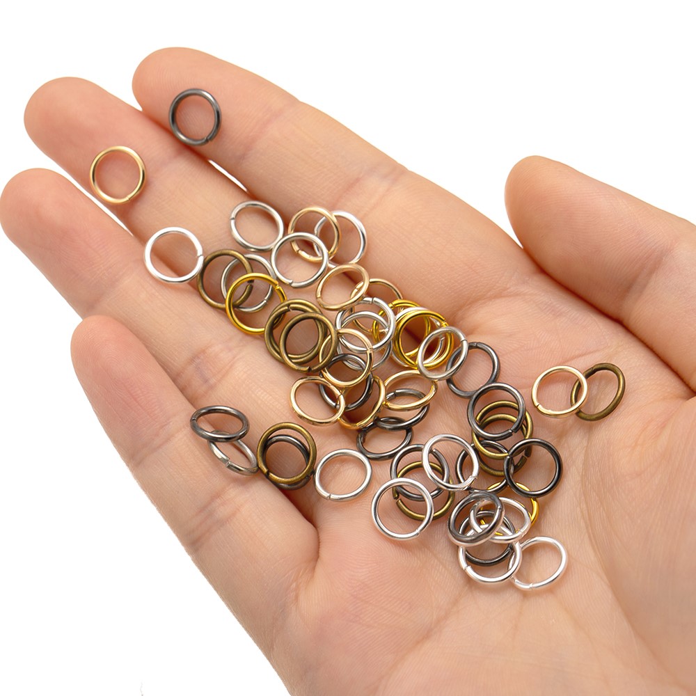 200/400Pcs Metal Gold Color Op - Jewelry Making Supplies Wholesale reseña y precio