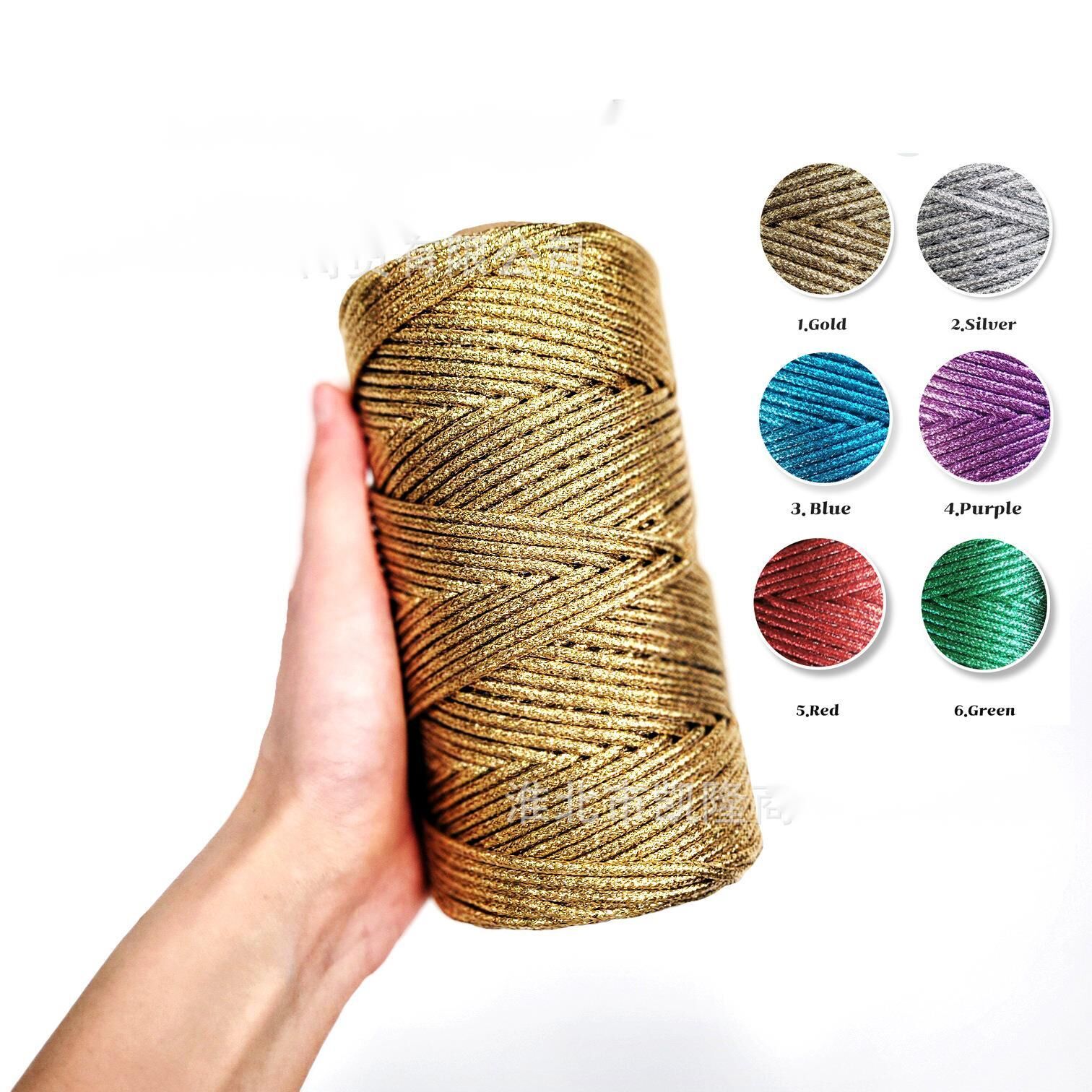 Shiny Metallic Braided Cord 3m - Jewelry Making Machines reseña y precio