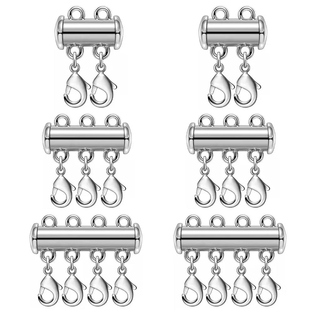 2pcs Multi Strand Necklace Lay - Jewelry Making Metal reseña y precio