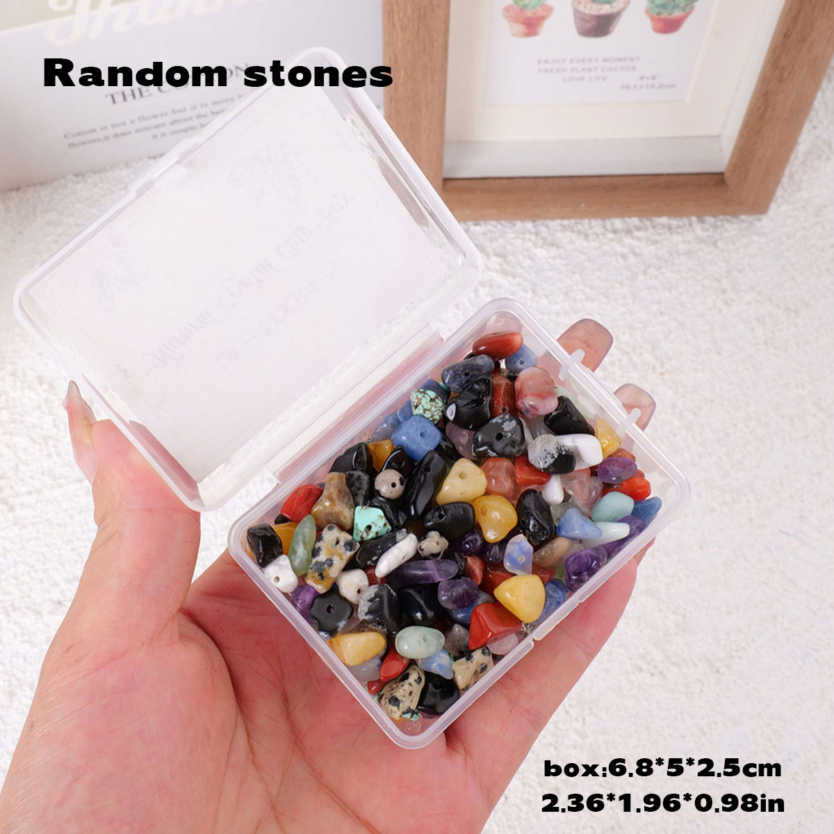 Natural Crystal Mixed Material - Crystal Bead Mix reseña y precio