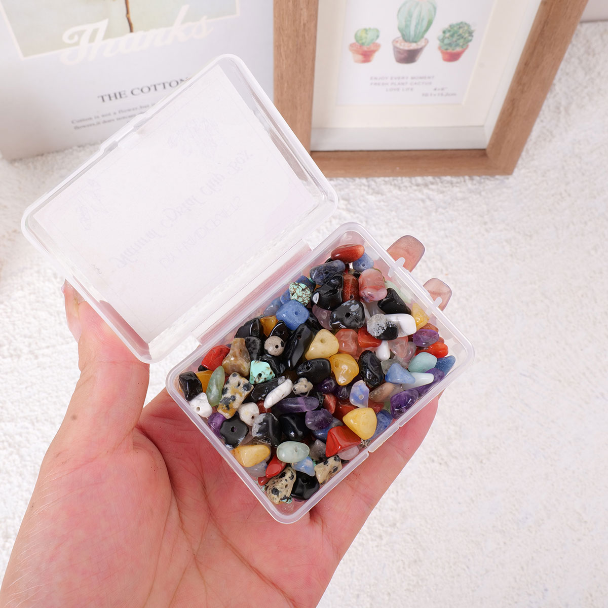 Natural Crystal Mixed Material - Crystal Bead Mix reseña y precio