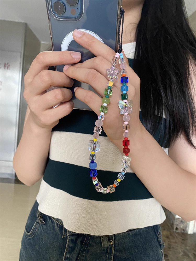 HERLOOK Butterfly Phone Charm  - Crystal Bead Mix reseña y precio