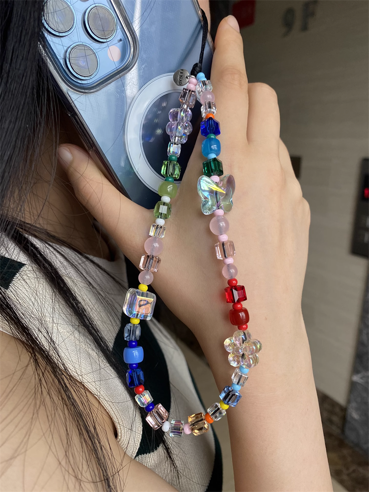 HERLOOK Butterfly Phone Charm  - Crystal Bead Mix reseña y precio