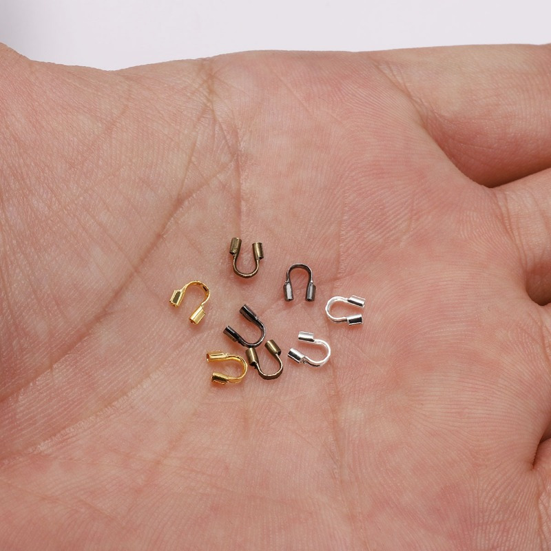 100-300pcs 3X4mm Wire Protecto - Jewelry Making Loops reseña y precio