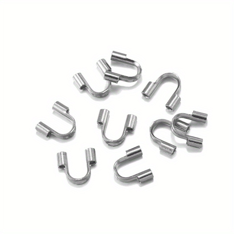 100-300pcs 3X4mm Wire Protecto - Jewelry Making Loops reseña y precio