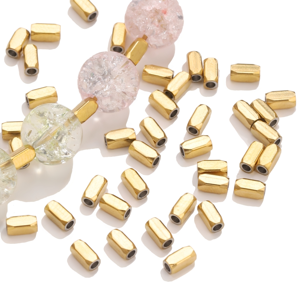 20pcs 18K Gold Stainless Steel - Jewelry Making Supplies Wholesale reseña y precio