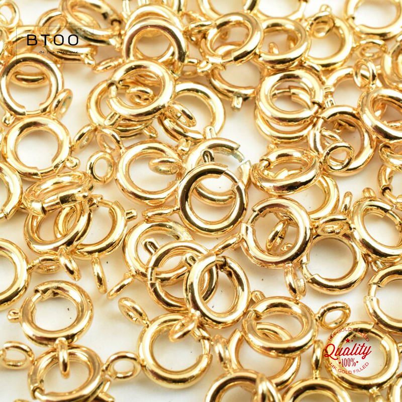 14K Gold Filled Spring Ring Cl - Jewelry Making A Ring reseña y precio