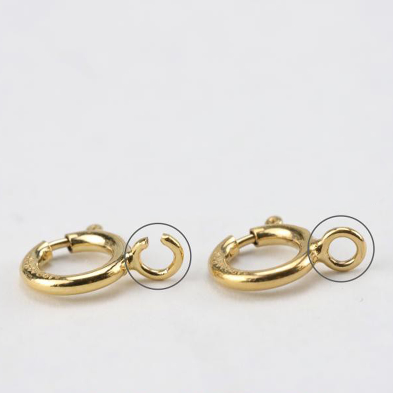14K Gold Filled Spring Ring Cl - Jewelry Making A Ring reseña y precio