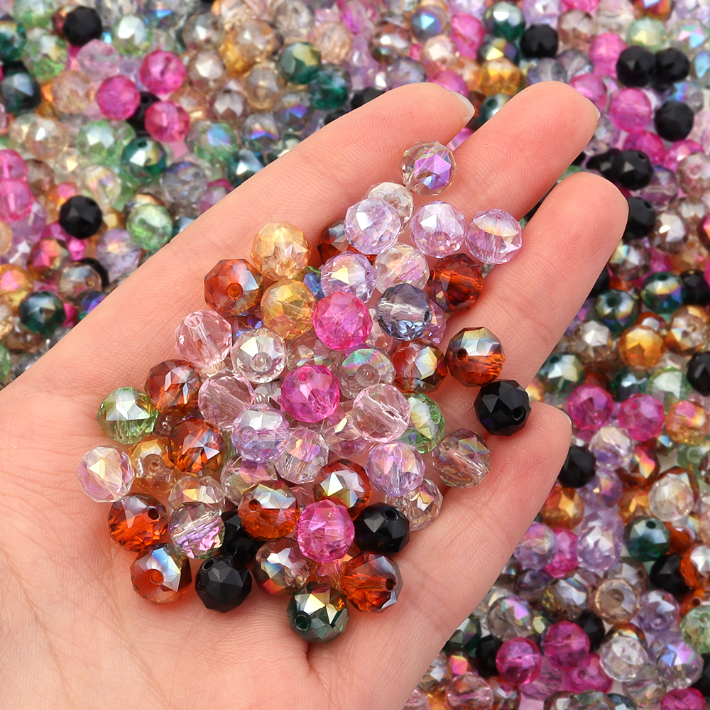 50pcs/lot Austria Crystal Glas - Crystal Bead Mix reseña y precio
