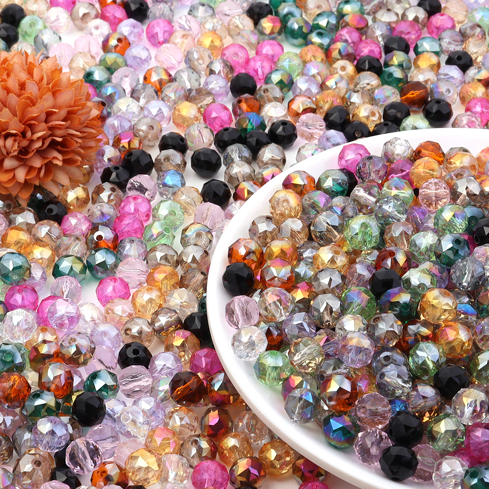 50pcs/lot Austria Crystal Glas - Crystal Bead Mix reseña y precio